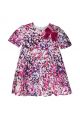 Vestido Infantil Doce Magia Estampado com Laço