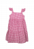 Vestido Alça Vichy Rosa