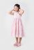 Vestido Infantil Doce Magia Algodão Rosa