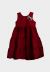 Vestido Infantil  Doce Magia Algodão Vermelho